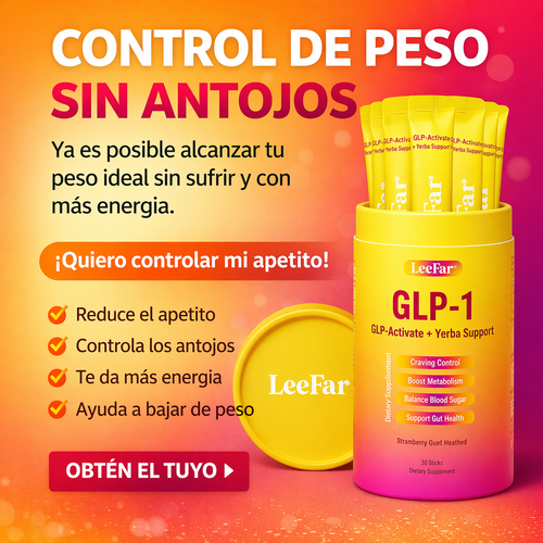 Leefar Fórmula Metabólica Avanzada – Con Berberina, Cromo, 5-HTP y Magnesio