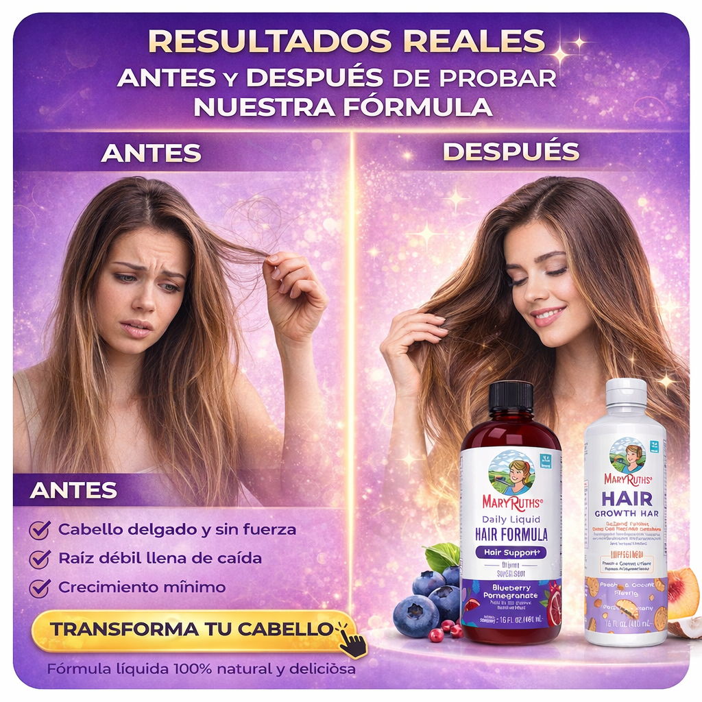 MaryRuth’s Combo Cabello Fuerte y Largo
