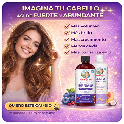 MaryRuth’s Combo Cabello Fuerte y Largo