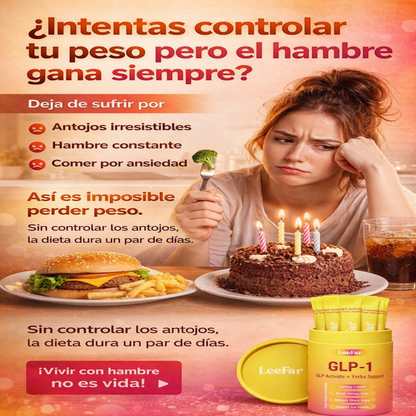 Leefar Fórmula Metabólica Avanzada – Con Berberina, Cromo, 5-HTP y Magnesio