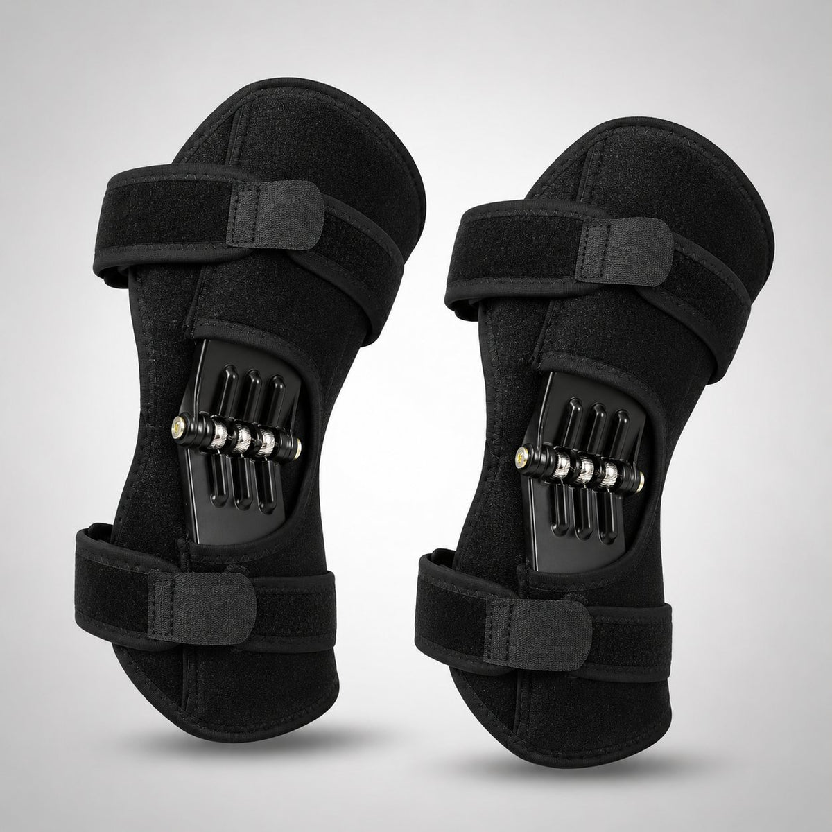 Rodilleras con Resortes de Soporte y Estabilidad (1 Par = 2 Rodilleras)
