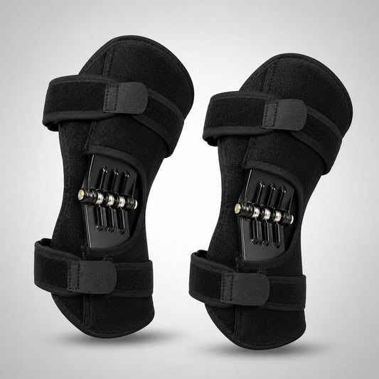 Rodilleras con Resortes de Soporte y Estabilidad (1 Par = 2 Rodilleras)