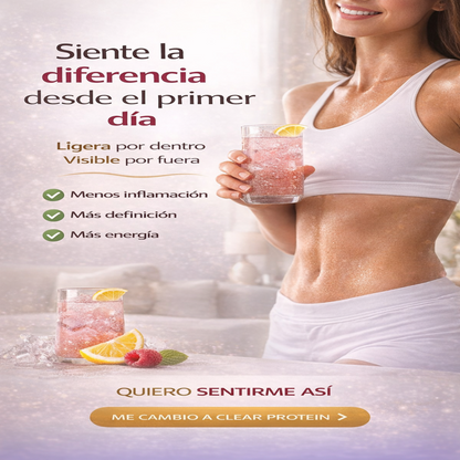 ARRAE Clear Protein+ (Proteina, Colageno, Electrolitos) en polvo
