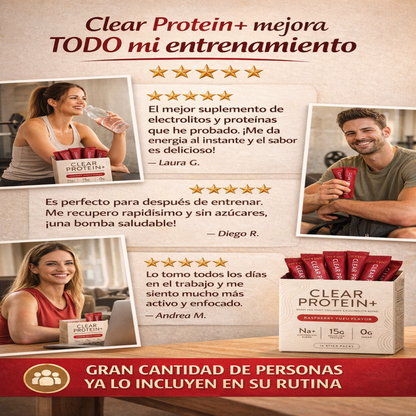 ARRAE Clear Protein+ (Proteina, Colageno, Electrolitos) en polvo