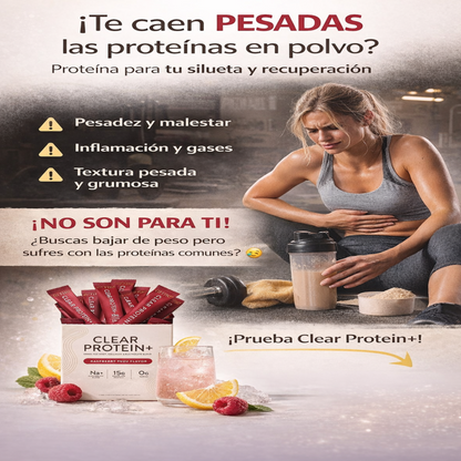 ARRAE Clear Protein+ (Proteina, Colageno, Electrolitos) en polvo